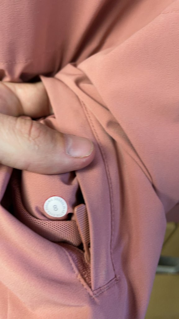 Lululemon Women's Size 8 Pink Hooded Jacket