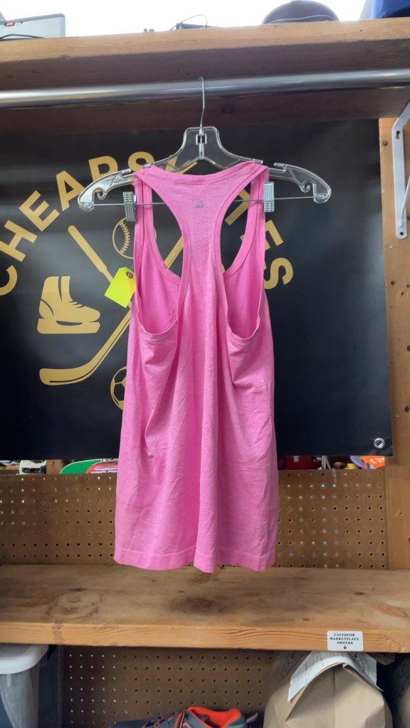 Lululemon Women's Size 8 Pink Neon Tank Top