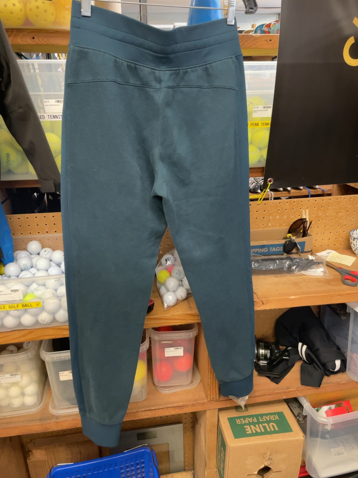 Lululemon Women's Sweatpants - Dark Teal - Size 4