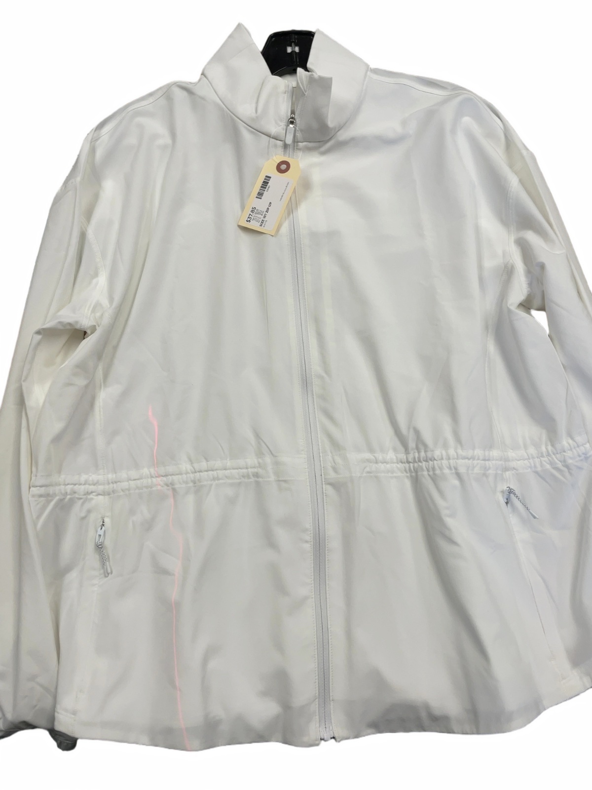 Lululemon Zip Up Jacket Size 10 White - image 1