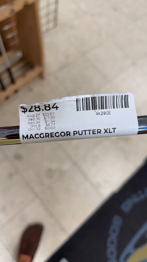 MacGregor XLT Putter