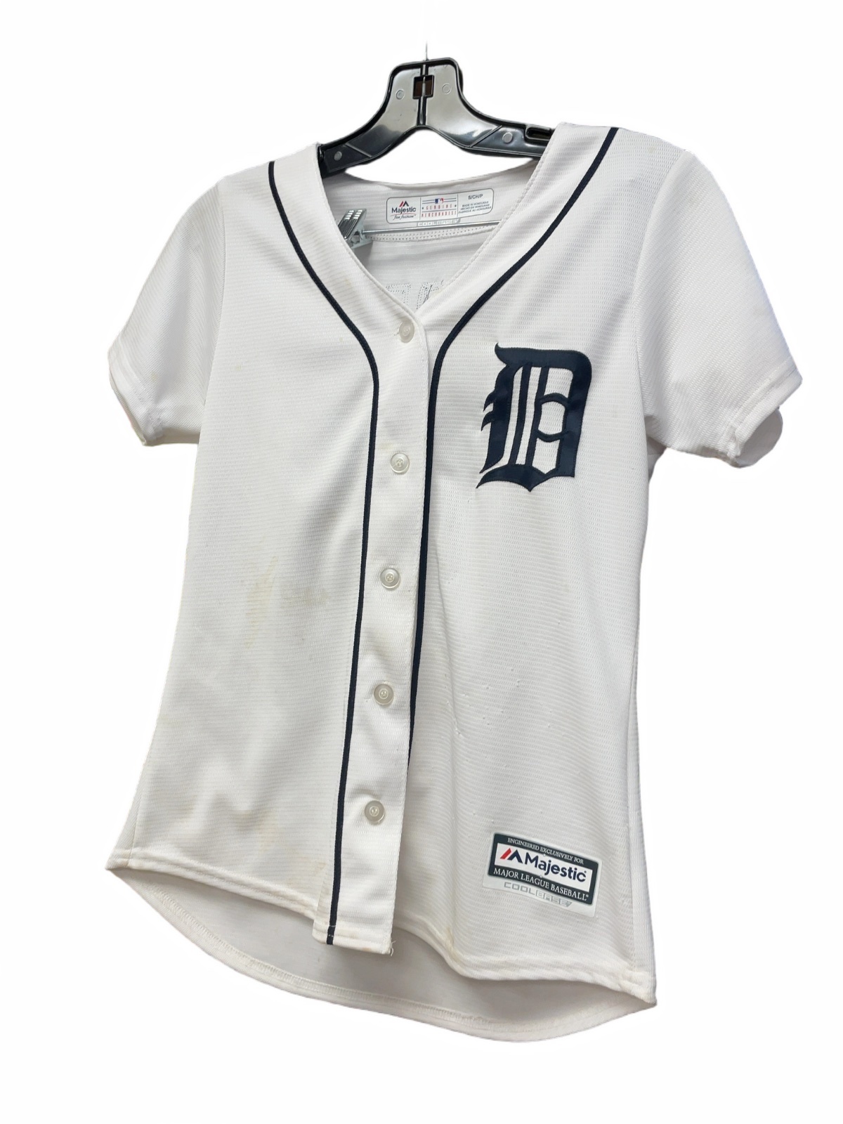 Majestic Detroit Tigers Miguel Cabrera #24 Jersey Size Small White - image 1