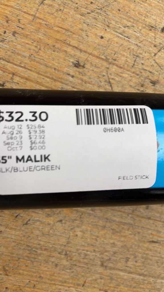 Malik 35" Field Hockey Stick