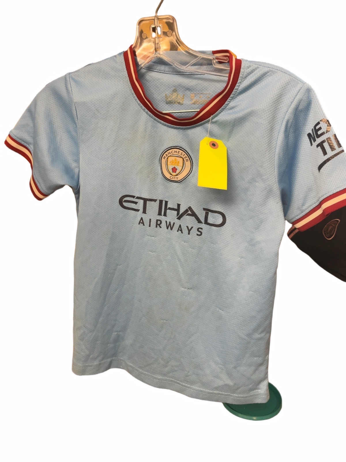 Manchester City De Bruyne #17 Home Jersey Size 24