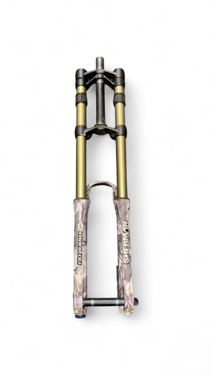 Manitou Sherman Dual Crown Suspension Fork Camo - Used - 26" - image 1