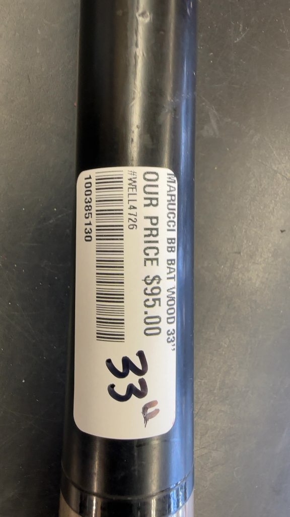 Marucci 214B Premium Maple Wood Baseball Bat - 33"