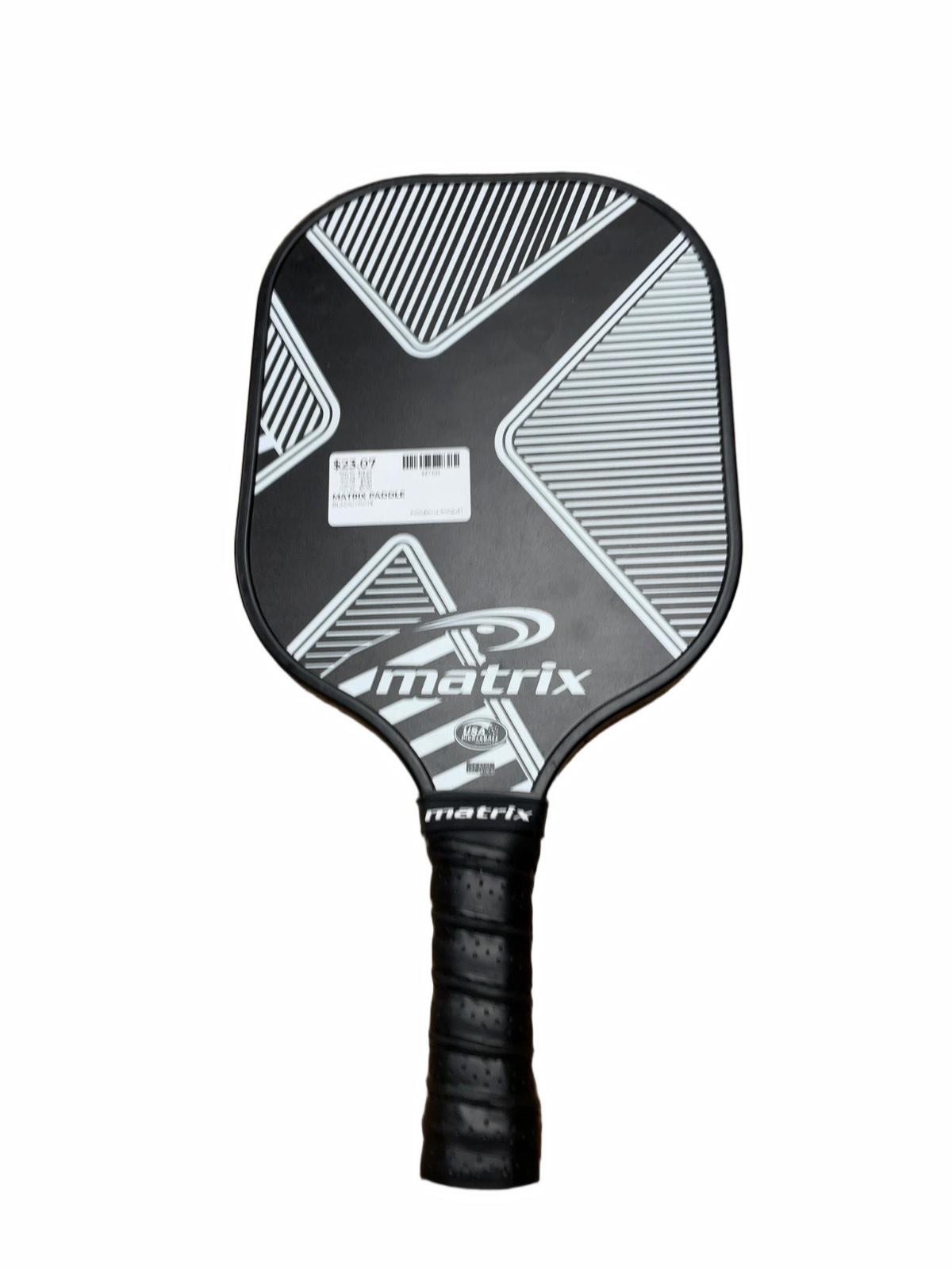 Matrix Pickleball Paddle Black/White - image 1