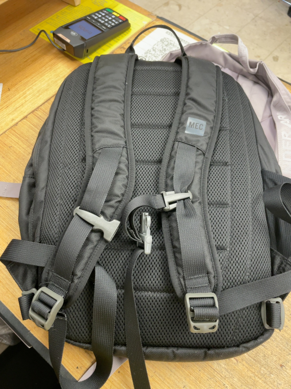 MEC Backpack Black/Grey
