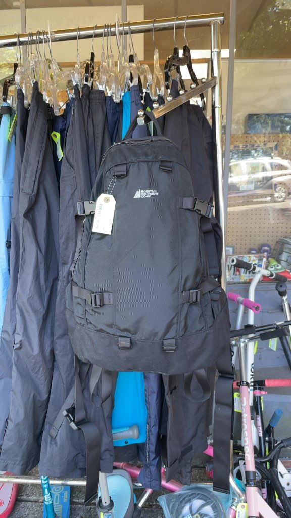 MEC Black Daypack Backpack