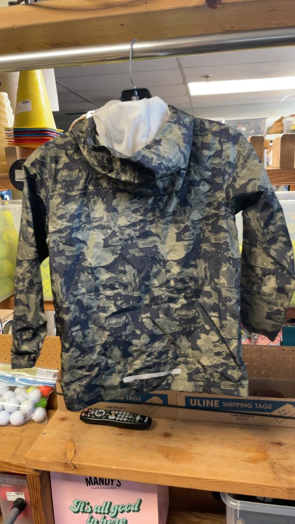MEC Junior 8 Camo Rain Jacket