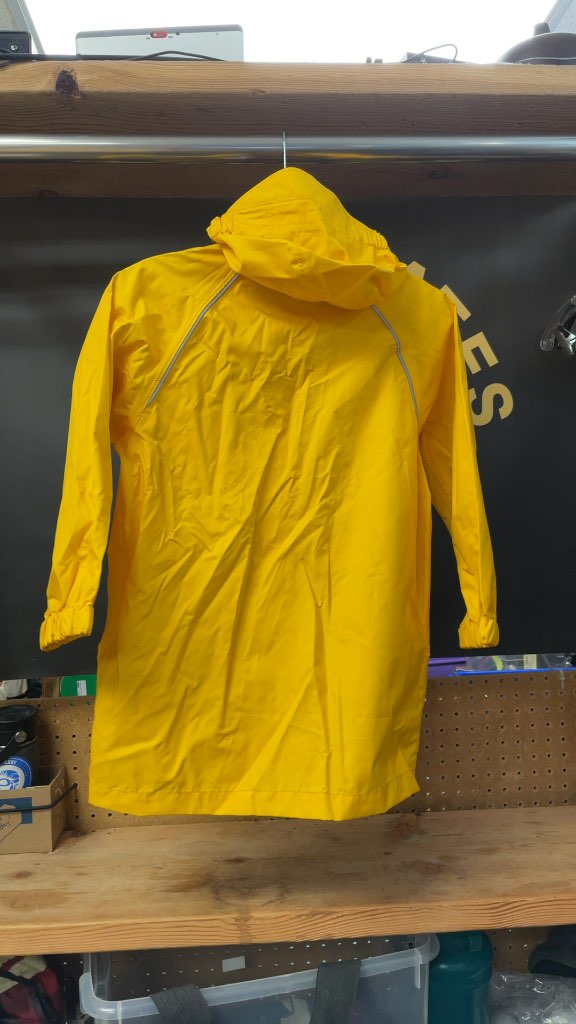 MEC Junior 8 Yellow Rain Jacket
