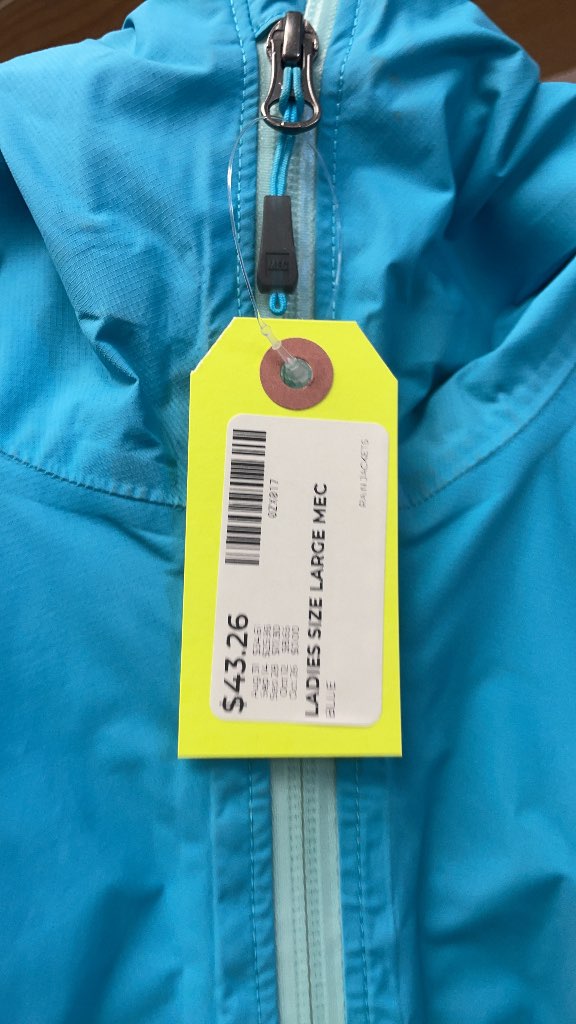 MEC Ladies Rain Jacket