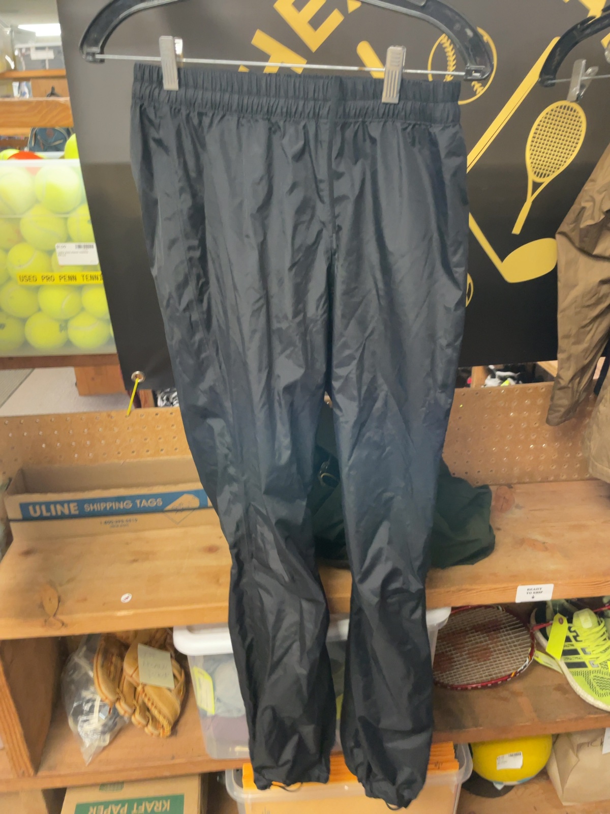 MEC Pertex Shield Rain Pants XS Black