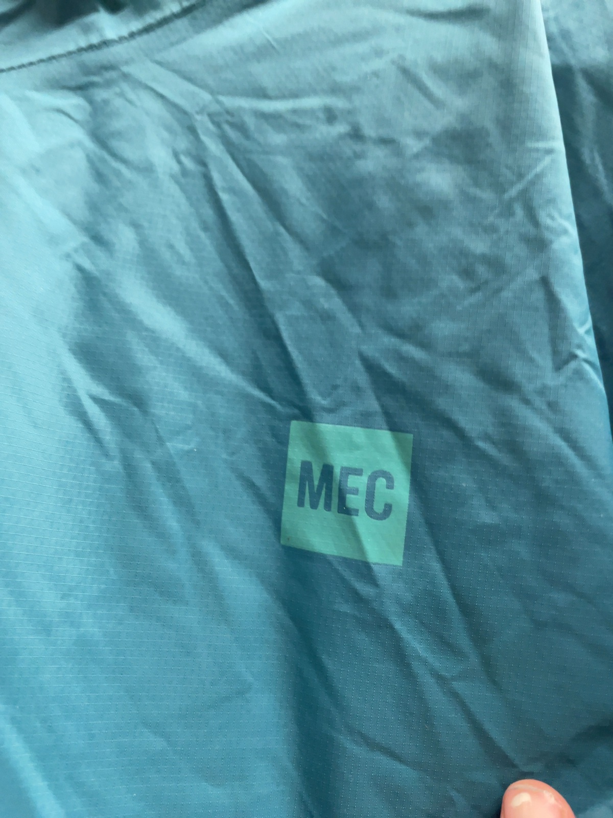 MEC Rain Jacket Men's Medium Blue