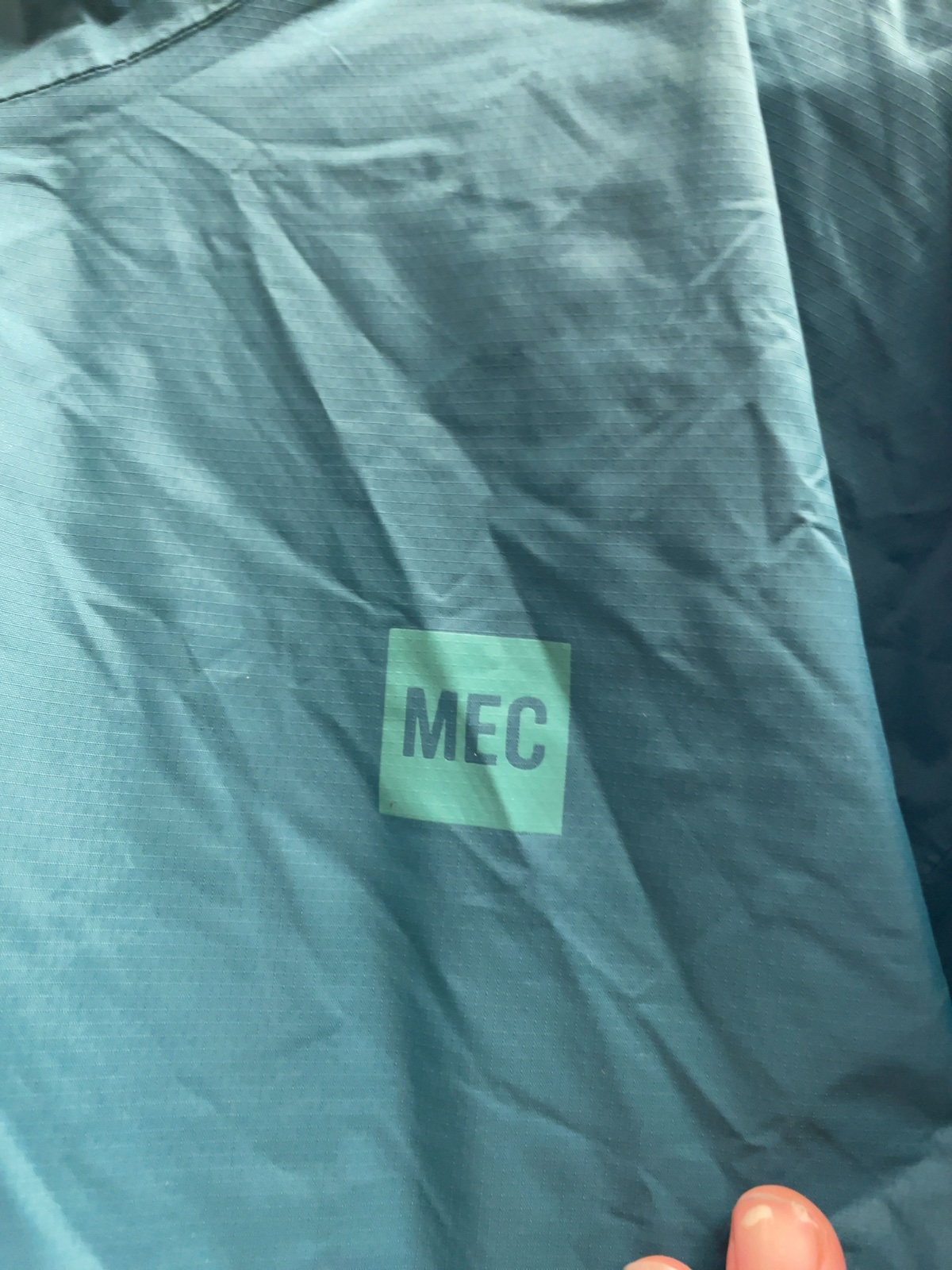 MEC Rain Jacket Men's Medium Blue