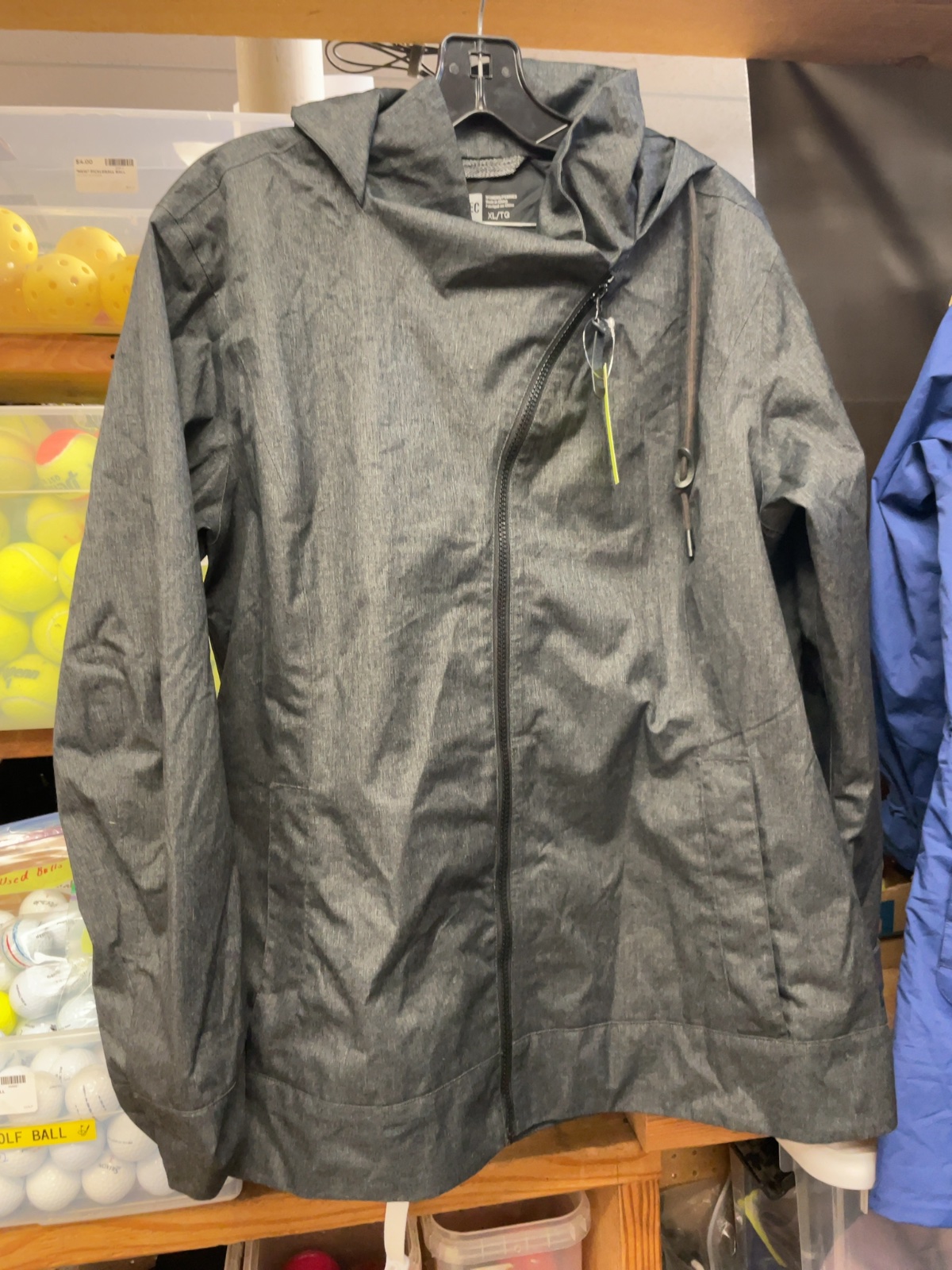 MEC Rain Jacket Size XL Grey
