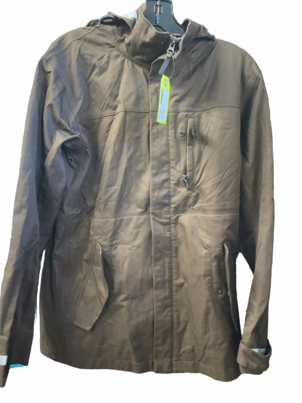 MEC Rain Jacket Small Brown - image 1