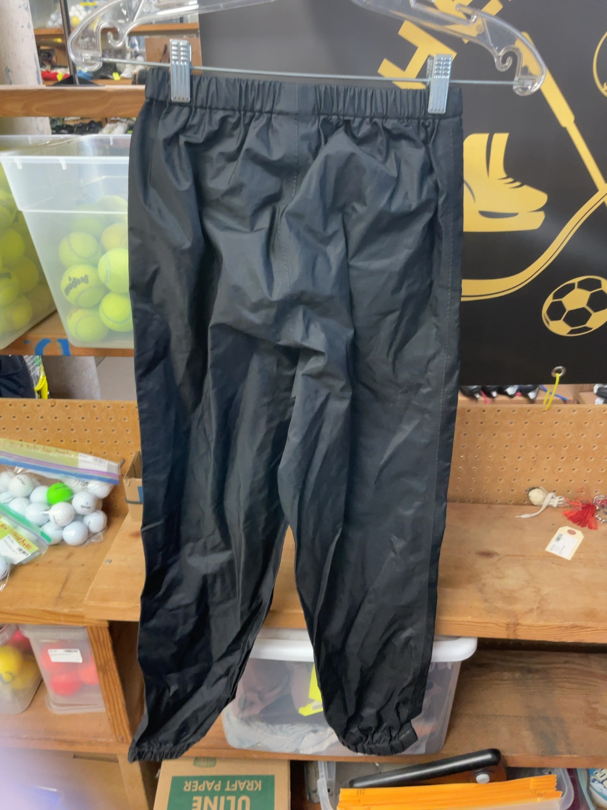 MEC Rain Pants JR 12 Black