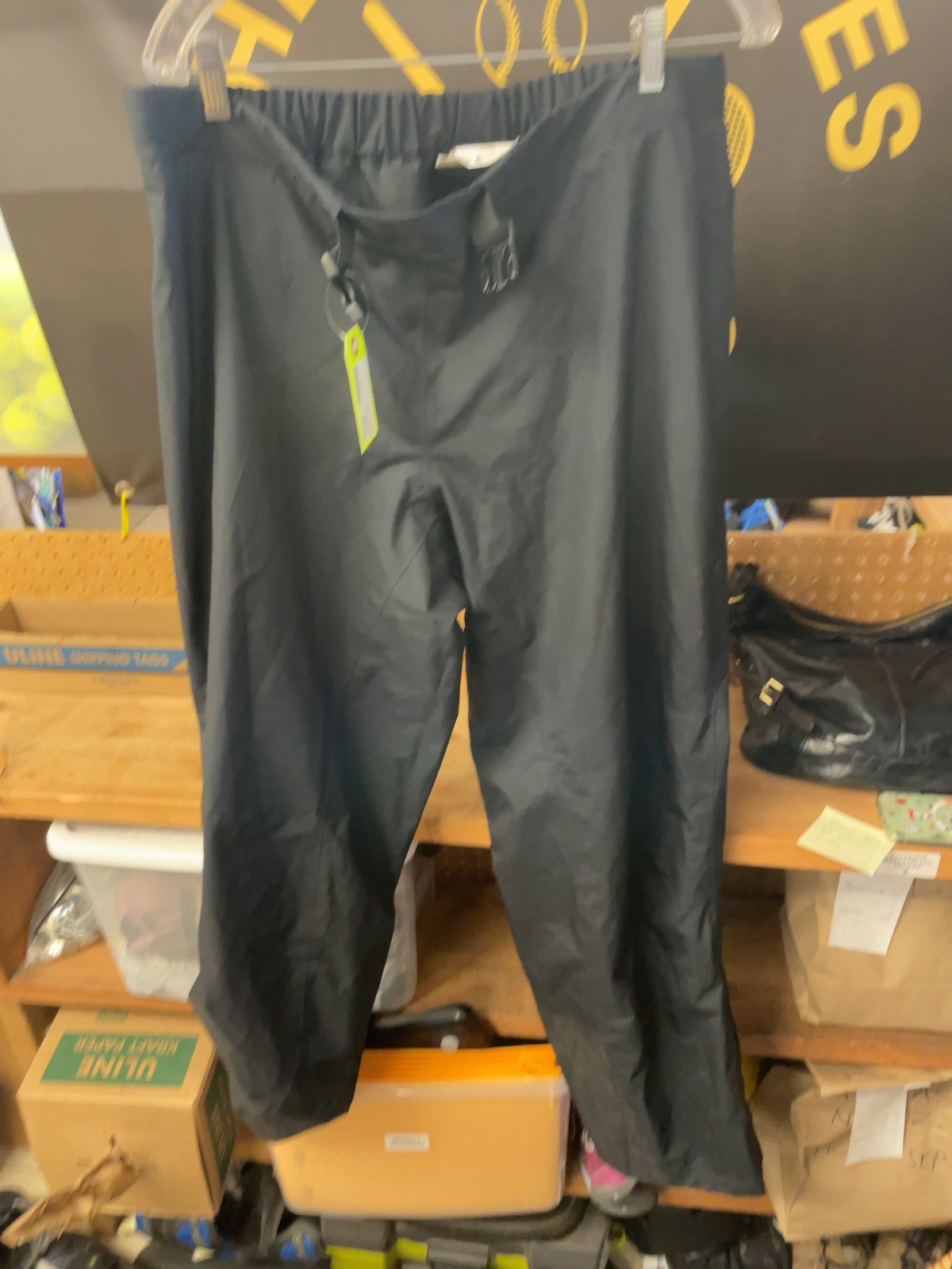 MEC Rain Pants Size XL Black