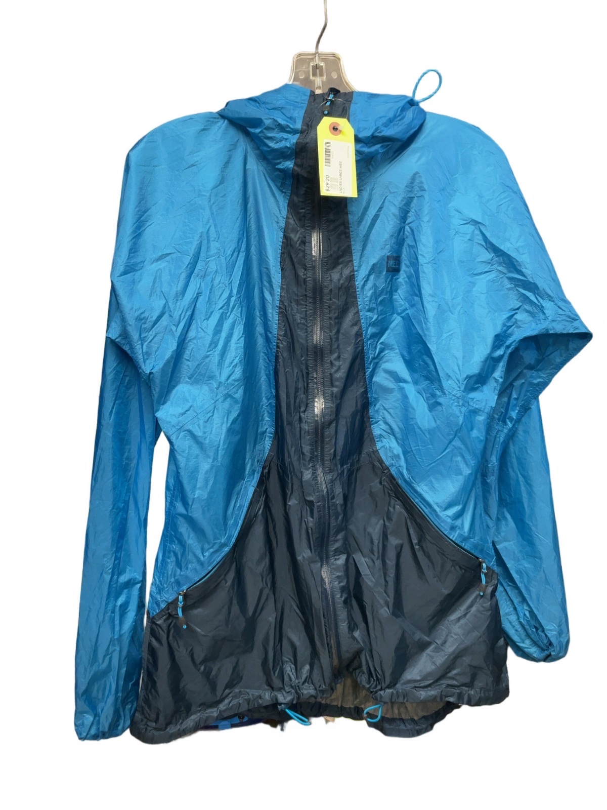 MEC Shell Jacket Ladies Large Blue - image 1