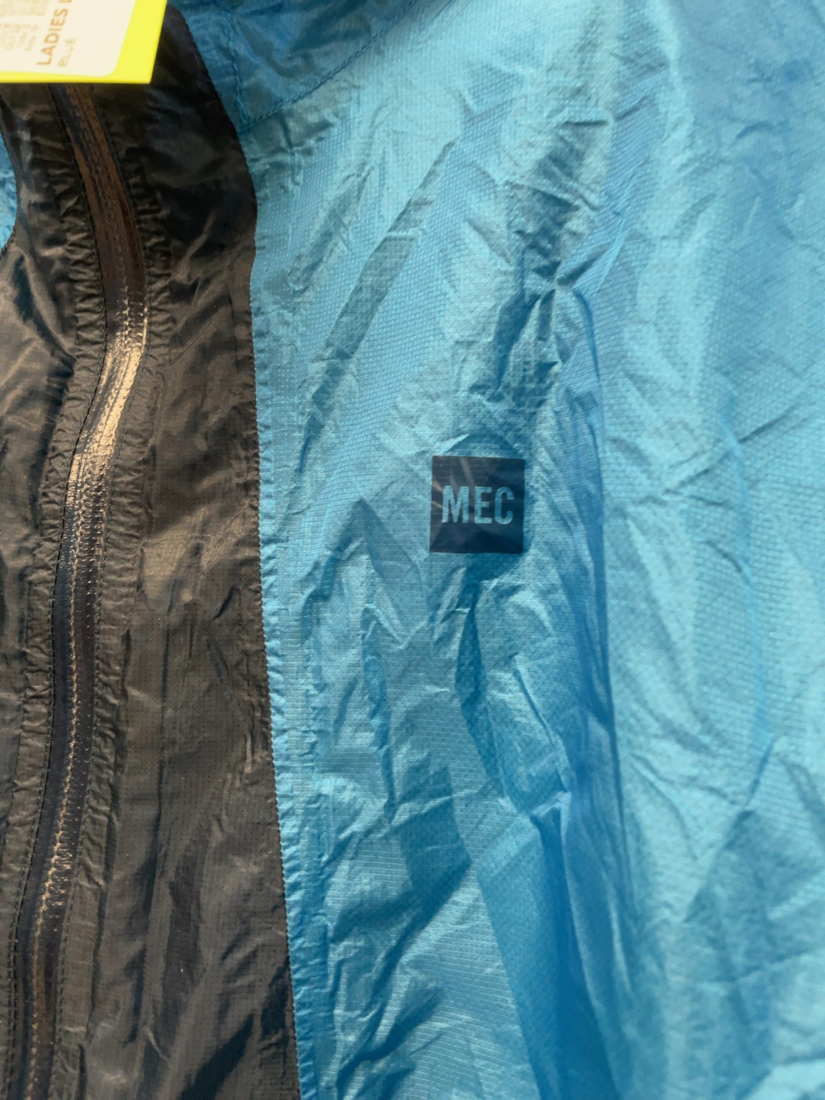MEC Shell Jacket Ladies Large Blue