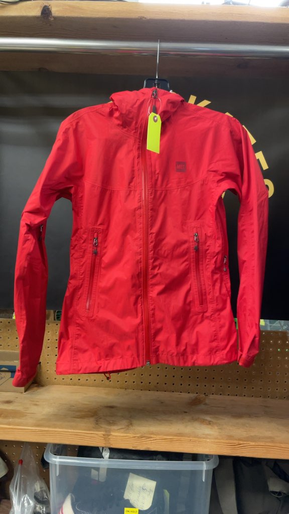 MEC Women's XXS Red Rain Jacket