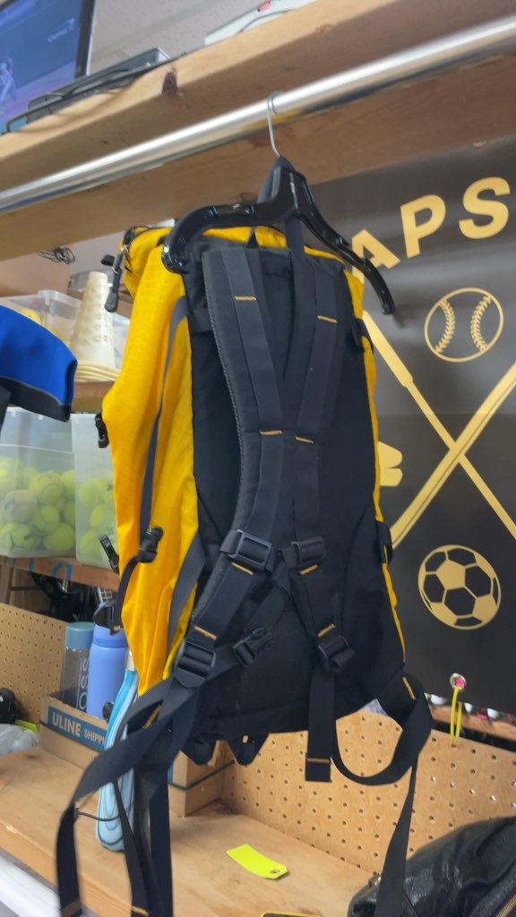 MEC Yellow & Black Technical Backpack