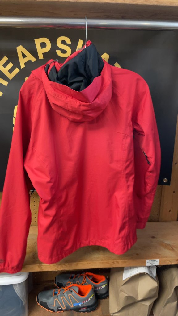Medium Columbia Titanium Omni-Heat Rain Jacket