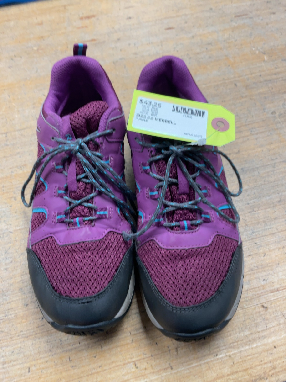 Merrell Hiking Boots Size 5.5 Purple
