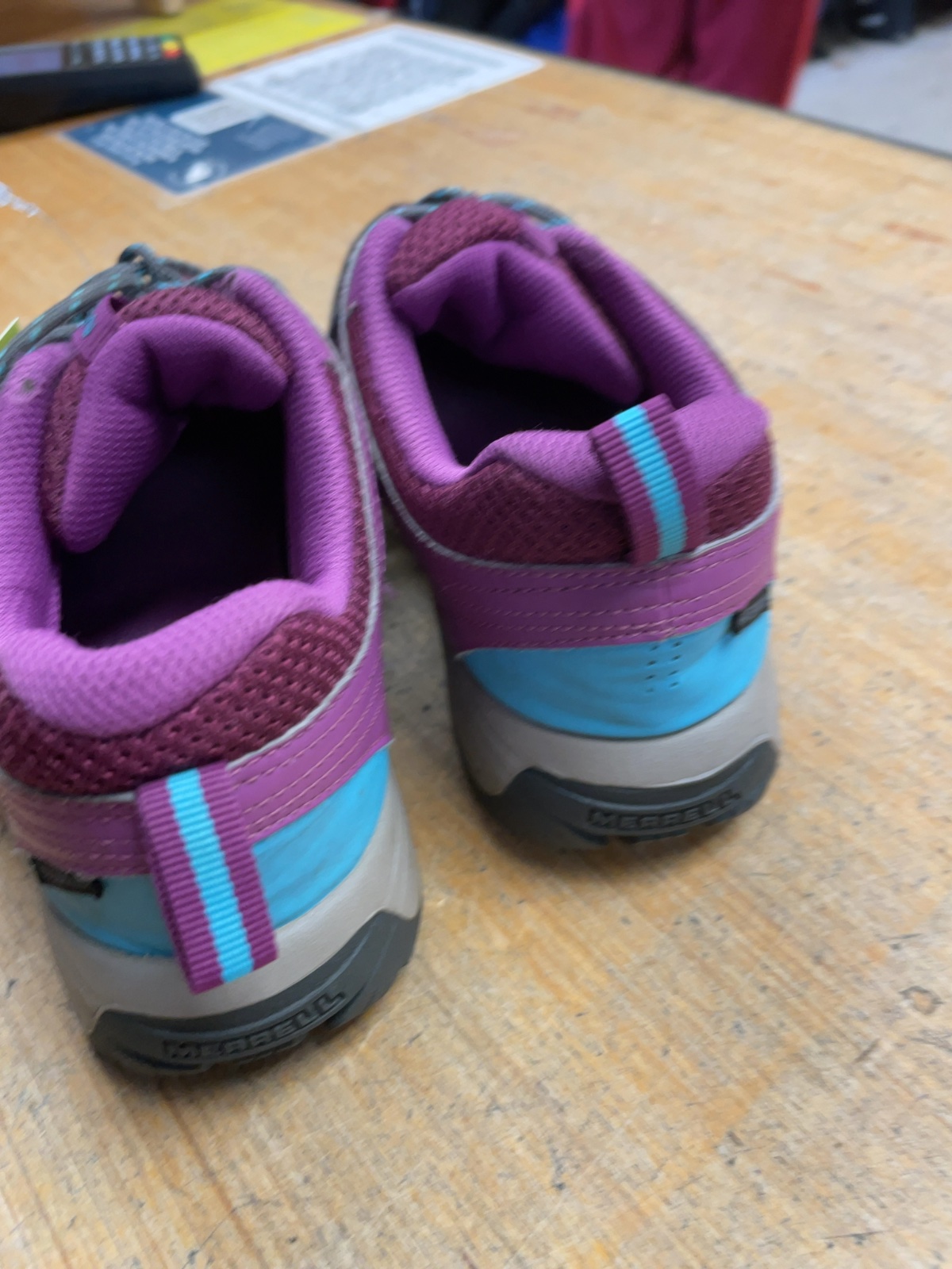 Merrell Hiking Boots Size 5.5 Purple