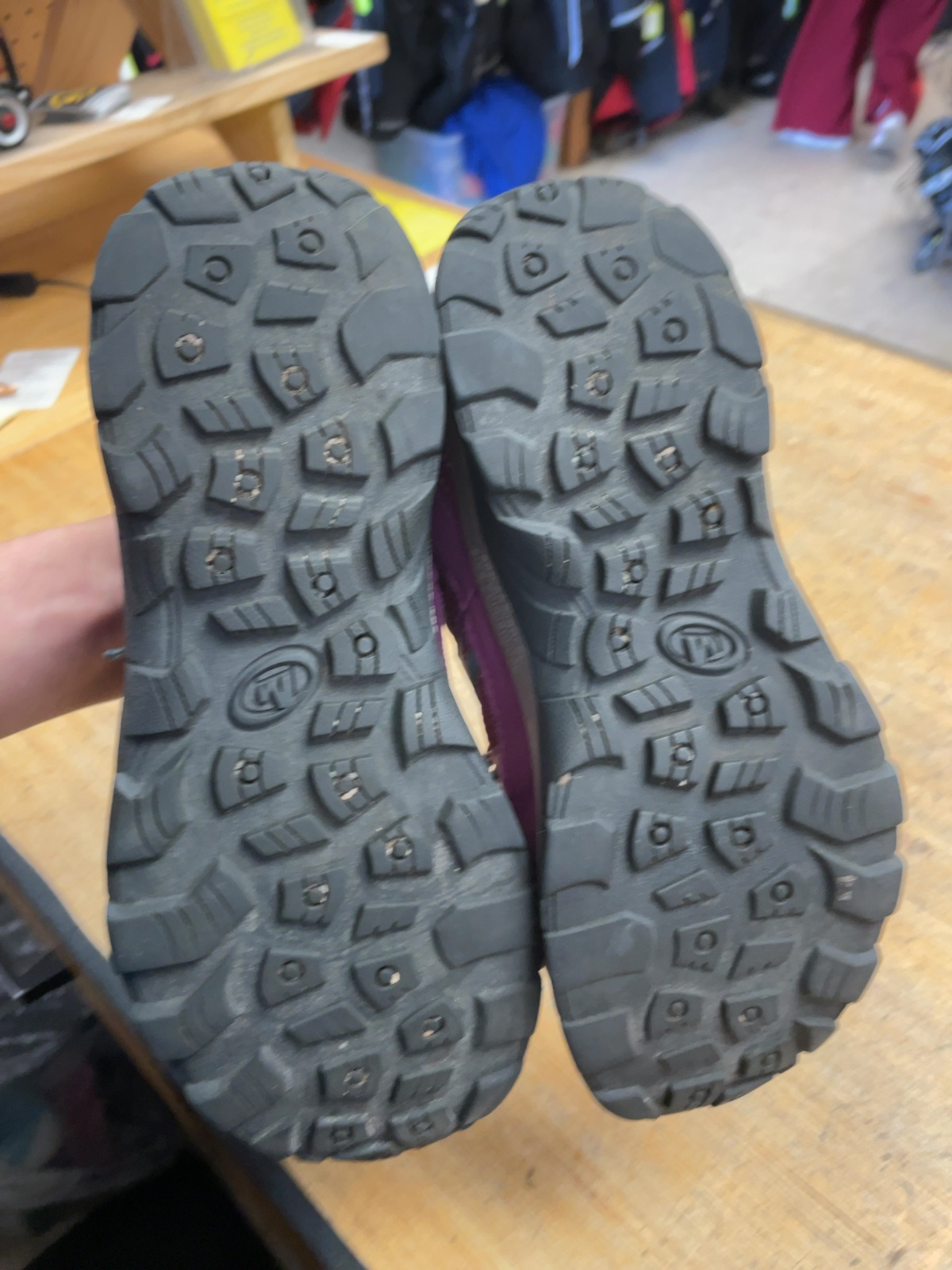 Merrell Hiking Boots Size 5.5 Purple
