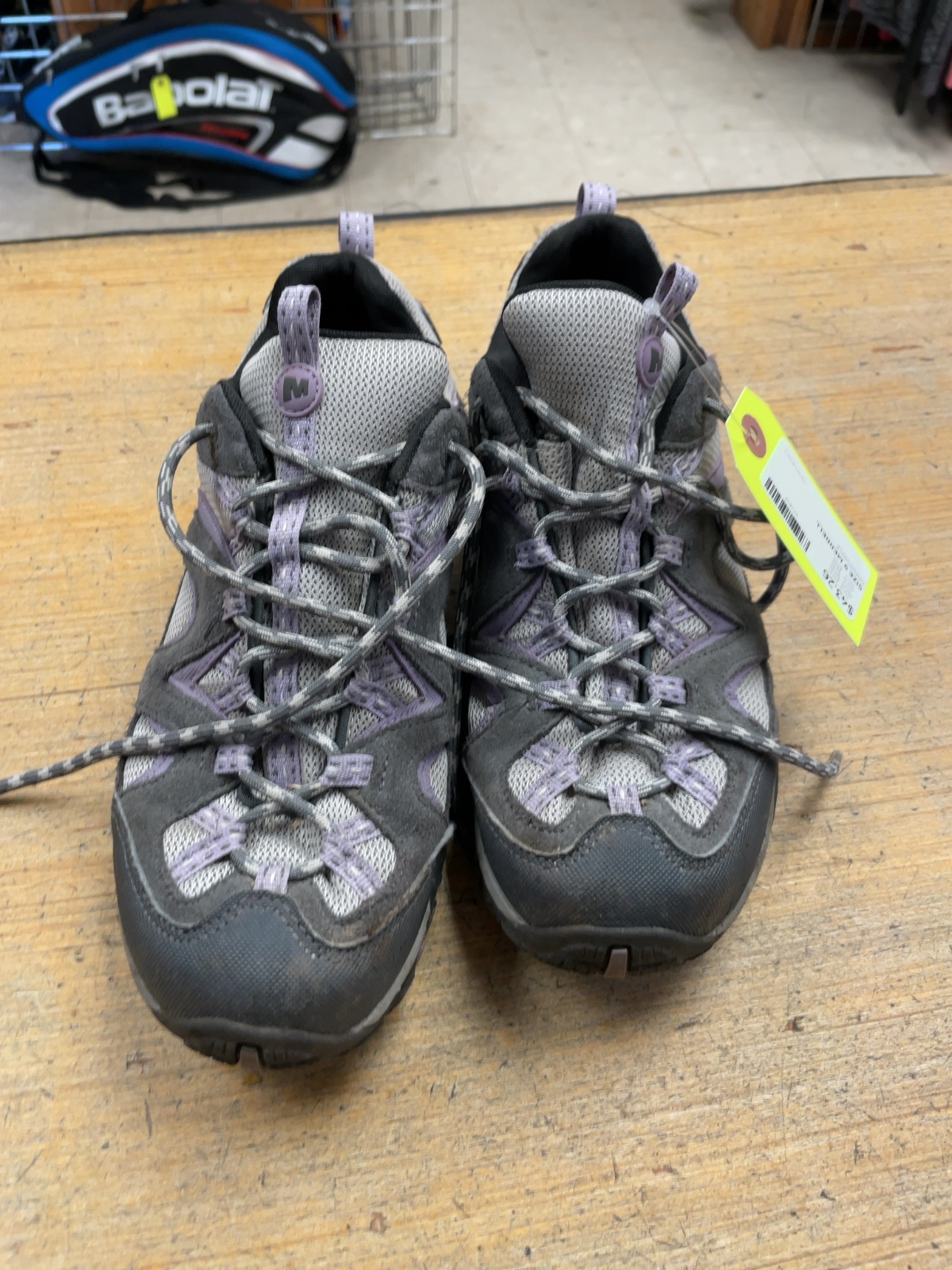 Merrell Women's Hiking Shoes Size 9 Grey/Purple