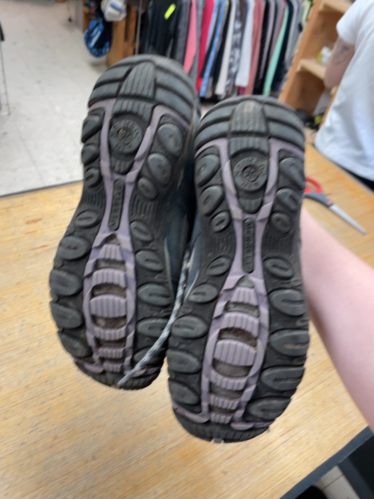 Merrell Women's Hiking Shoes Size 9 Grey/Purple