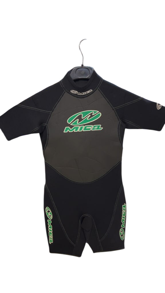 Mica Shorty Wetsuit Black/Grey Size 8 - image 1