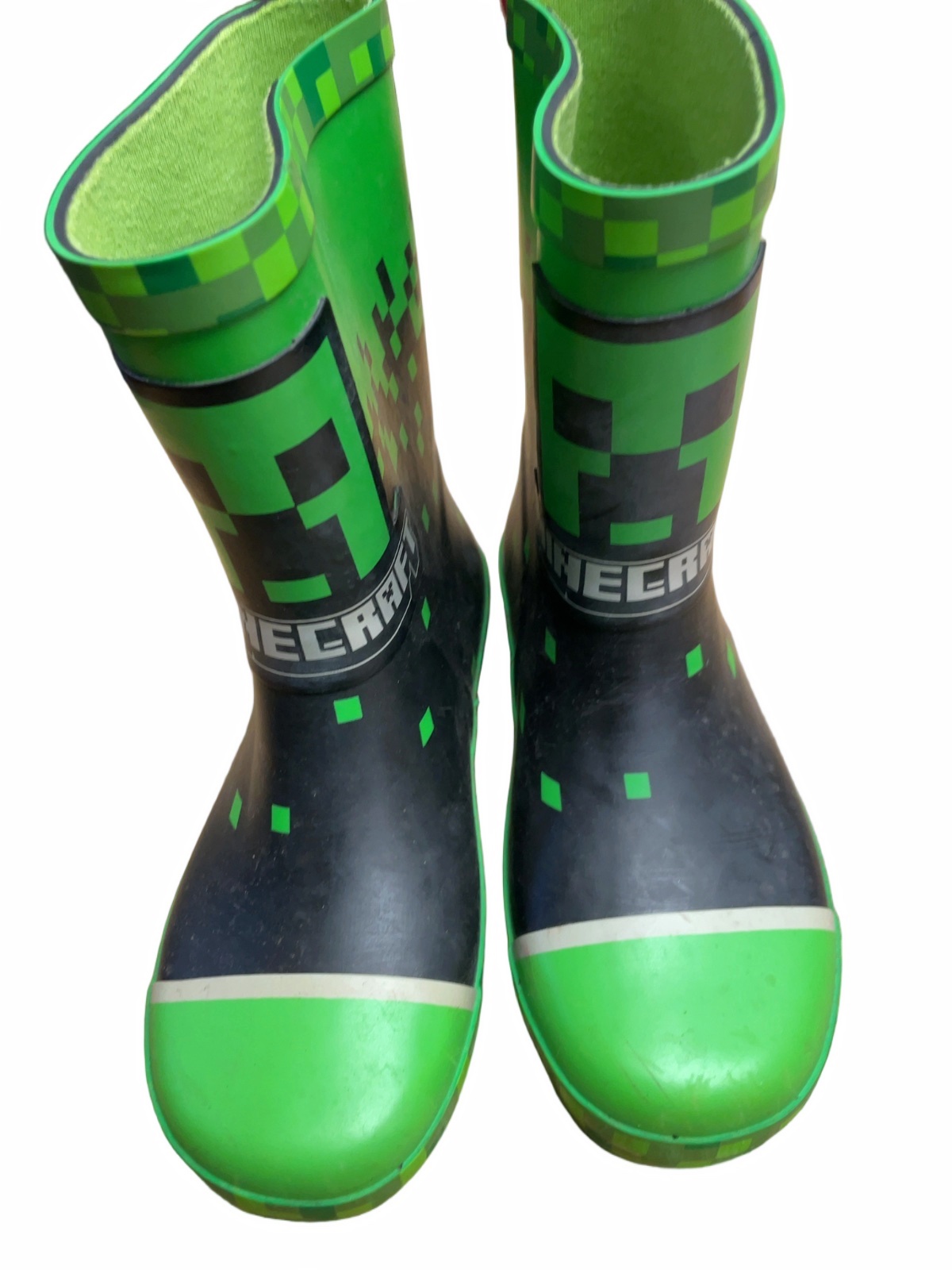 Minecraft Creeper Size 1 Rain Boots - image 1