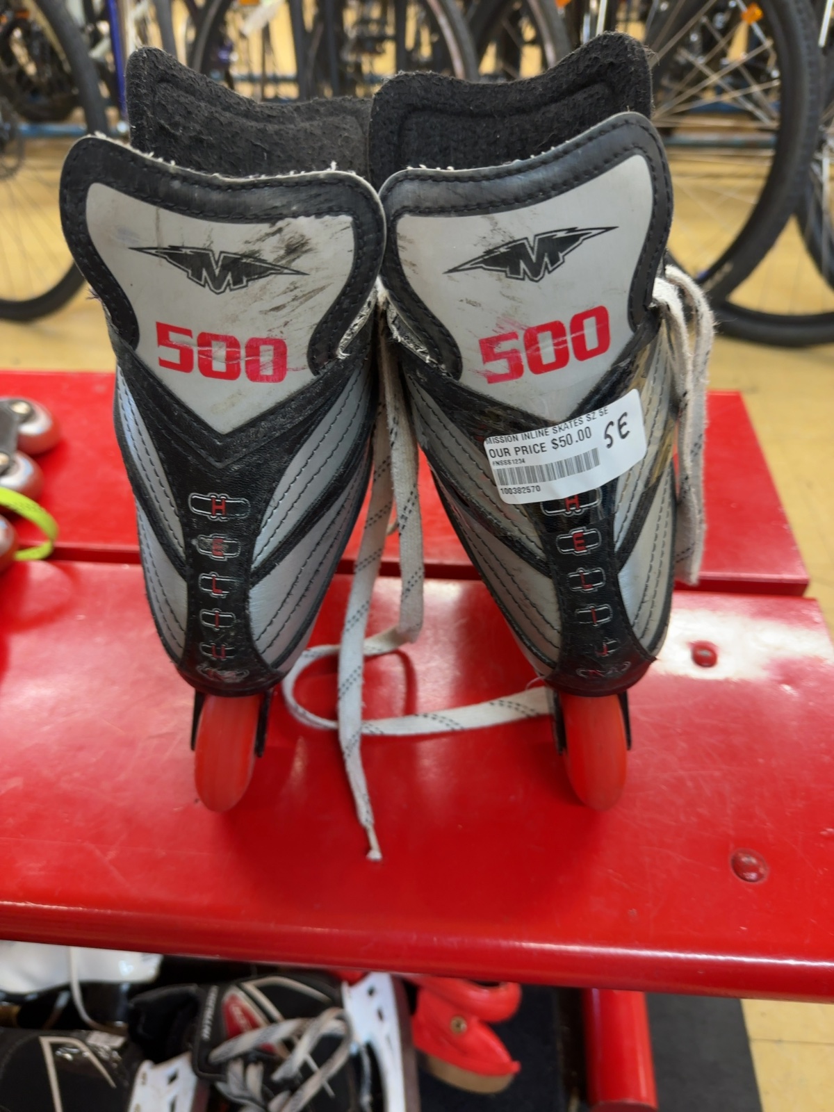 Mission 500 Inline Skates - Size 5E