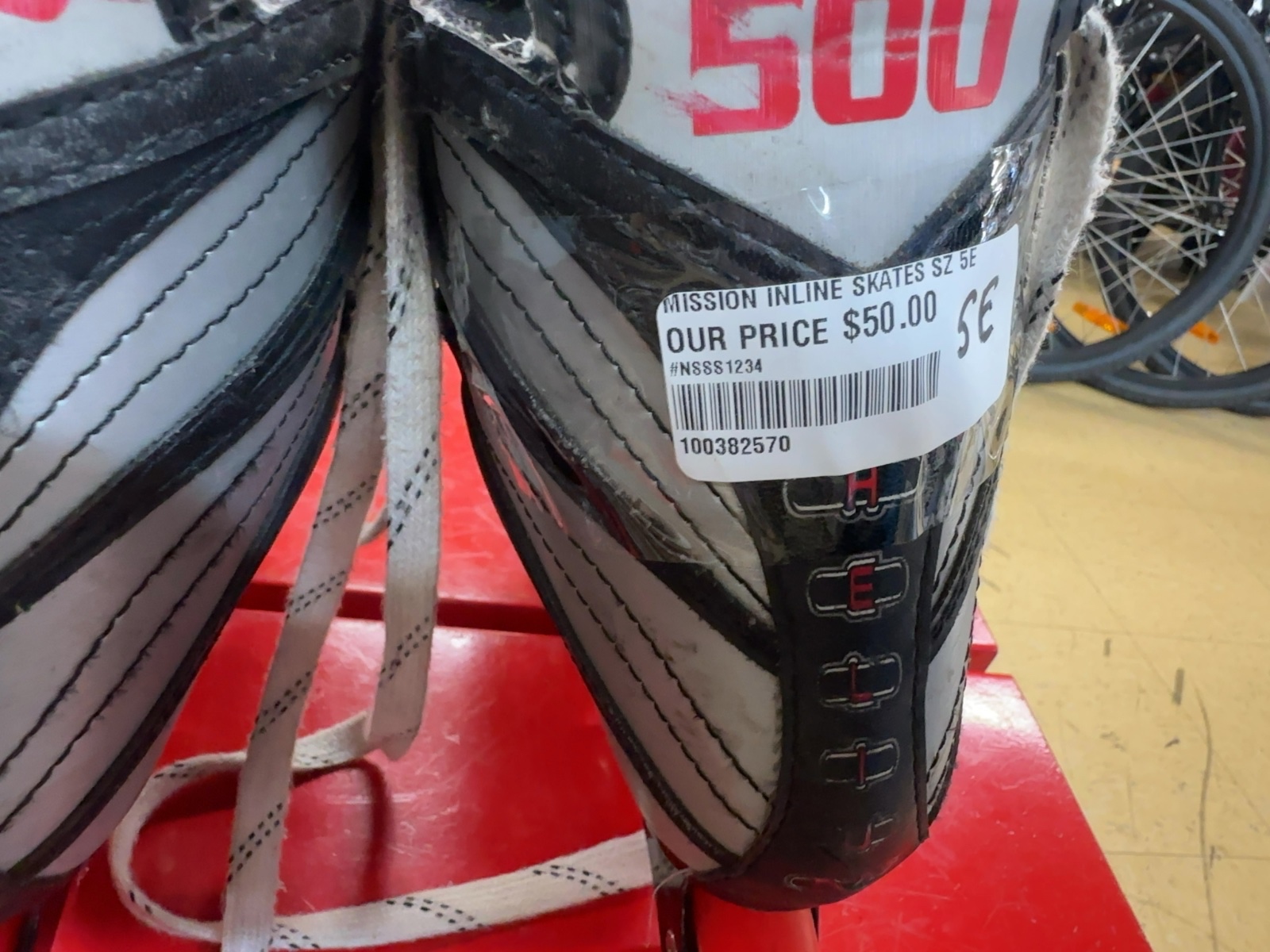 Mission 500 Inline Skates - Size 5E