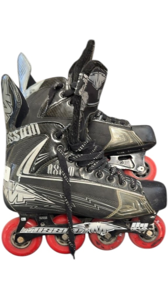 Mission Inline Hockey Skates Axiom A.3 Used Size 10 - image 1
