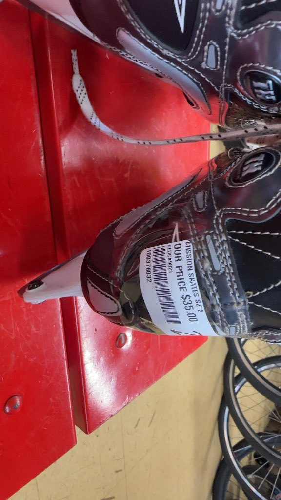 Mission Pure Hockey Skates Used Size 2