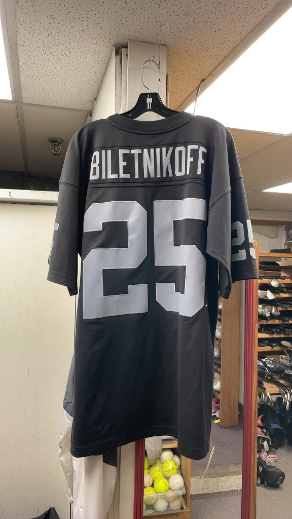 Mitchell & Ness NFL Oakland Raiders Fred Biletnikoff 1971 Replica Jersey - Size XL