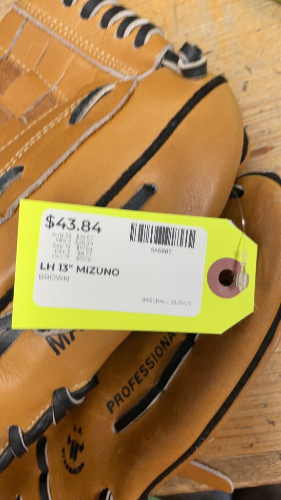 Mizuno 13" Left Hand Throw Baseball Glove