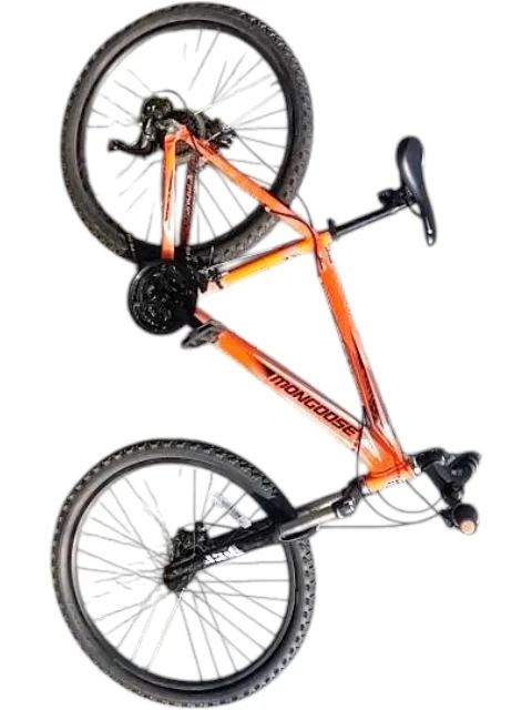 Mongoose Feature Disc Mountain Bike Orange/Black Used - image 1