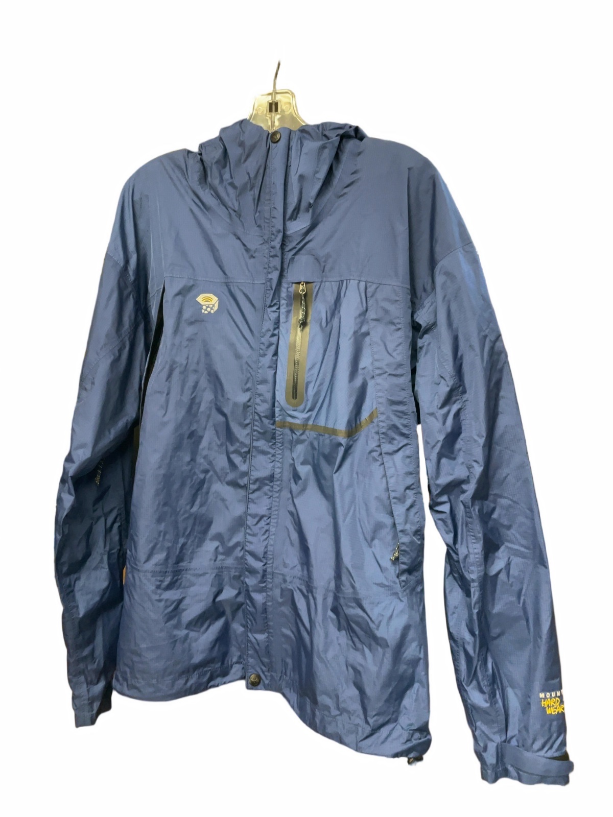 Mountain Hardwear Rain Jacket Size L Blue - image 1