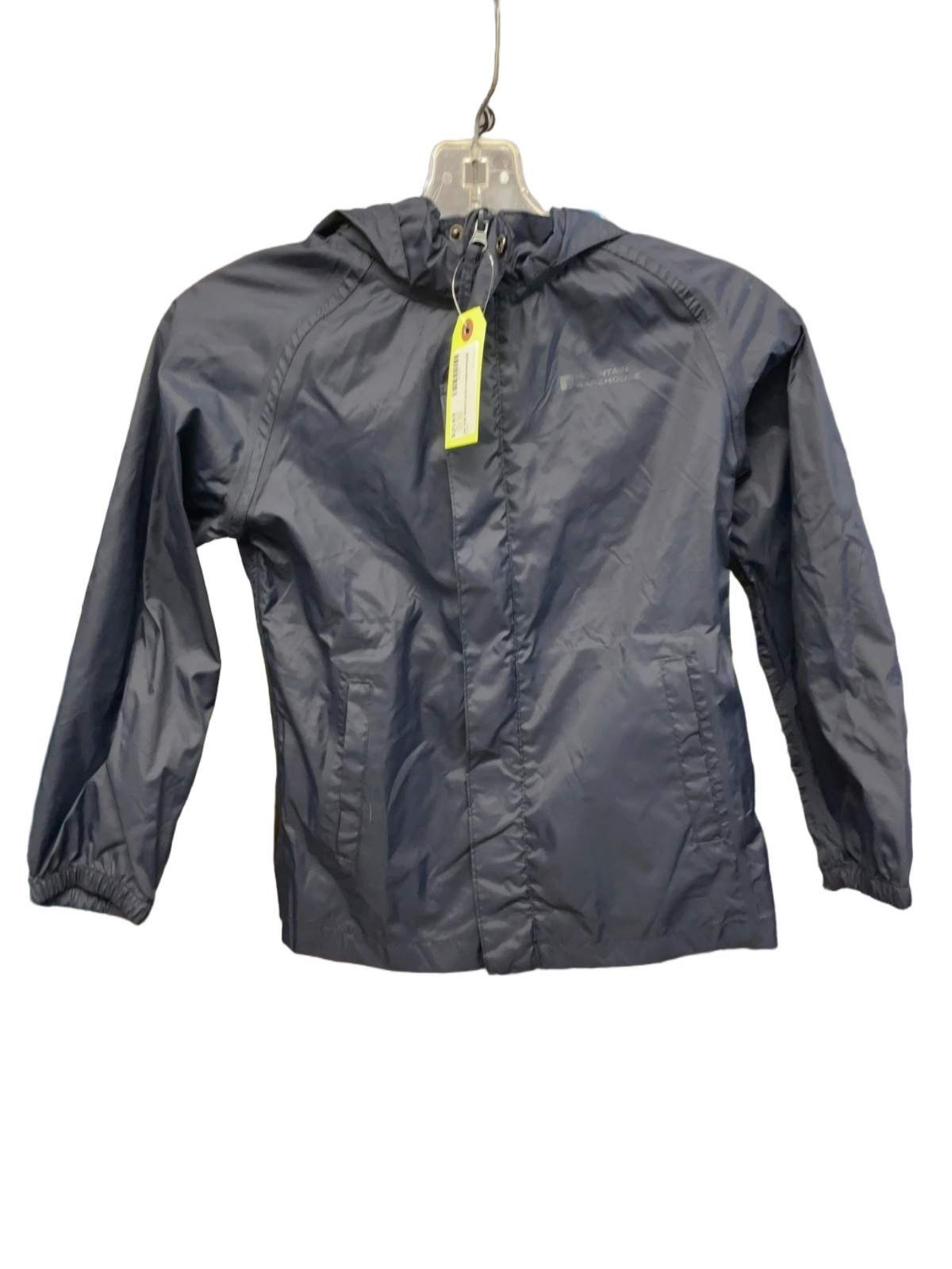 Mountain Warehouse Junior Rain Jacket - Navy - Size 7/8 - image 1