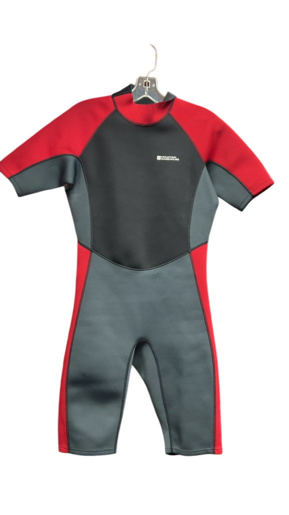 Mountain Warehouse M-L Shorty Wetsuit - Black/Red - image 1