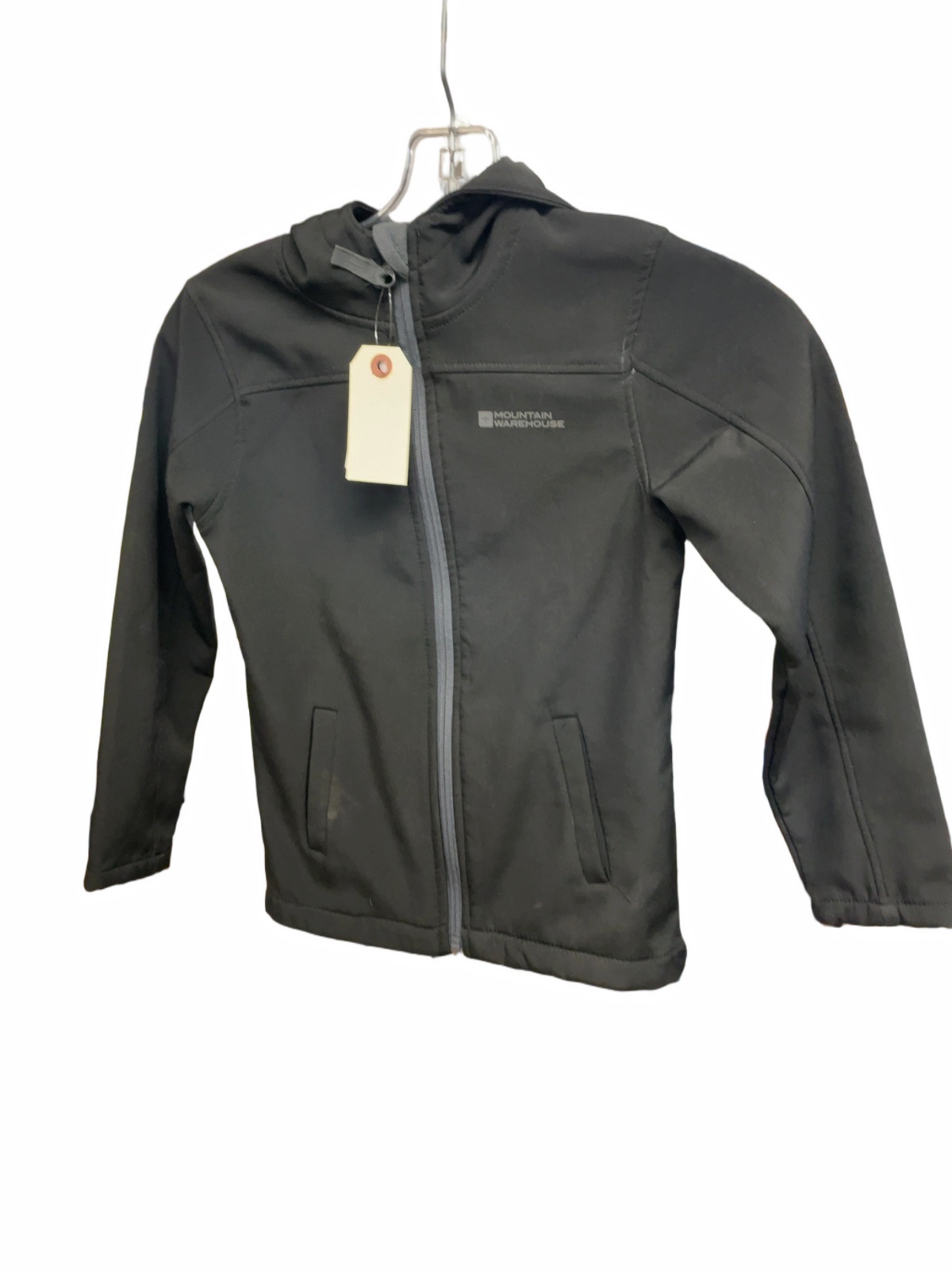 Mountain Warehouse Softshell Jacket 7-8 YRS Black - image 1