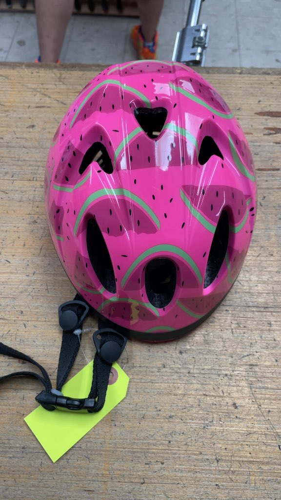 Nakamura Pink Watermelon Cycling Helmet - 48-50cm