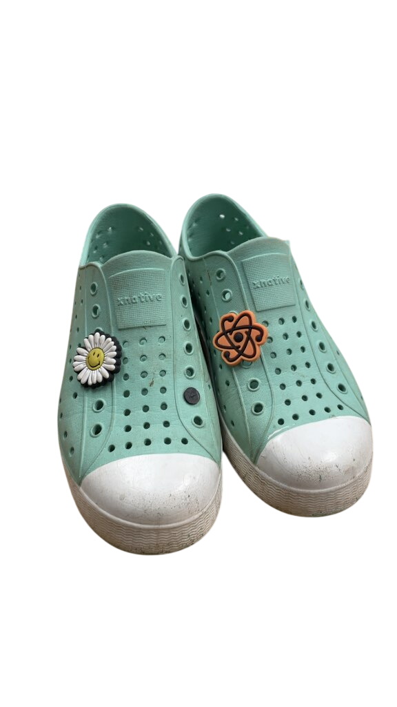 Native Jefferson Water Shoes - Teal - Kids Size 13C - image 1