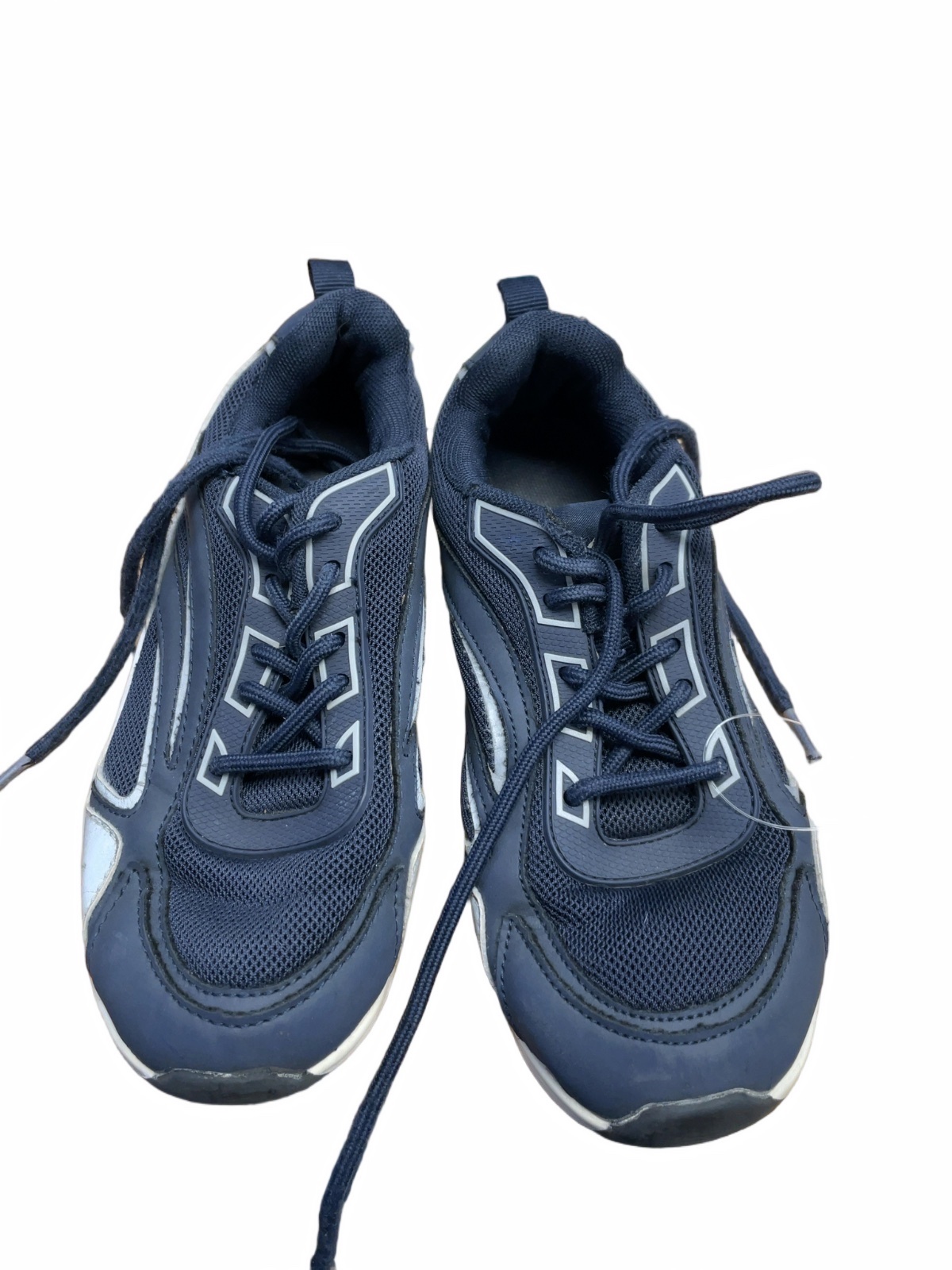 Nautica Sneakers Size 2 Blue/White - image 1