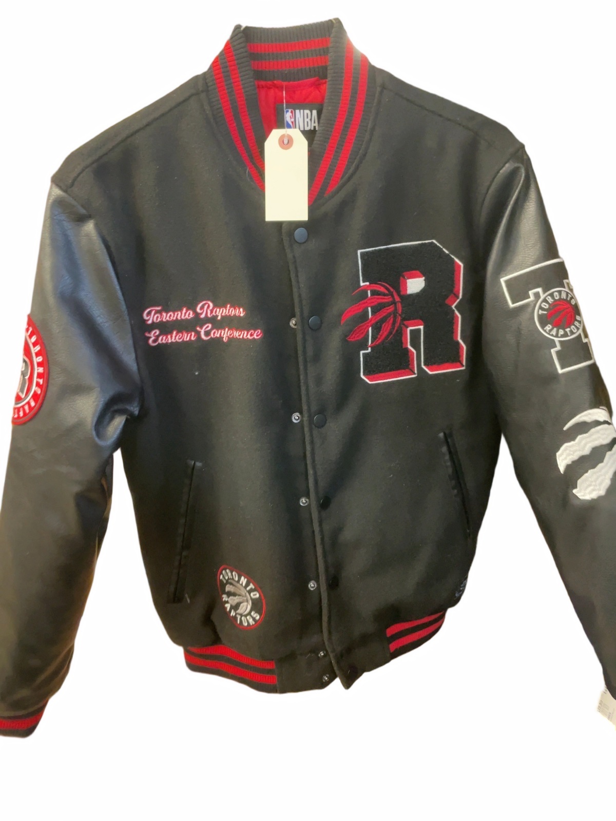 NBA Josh Denzel Toronto Raptors Varsity Jacket Size XS